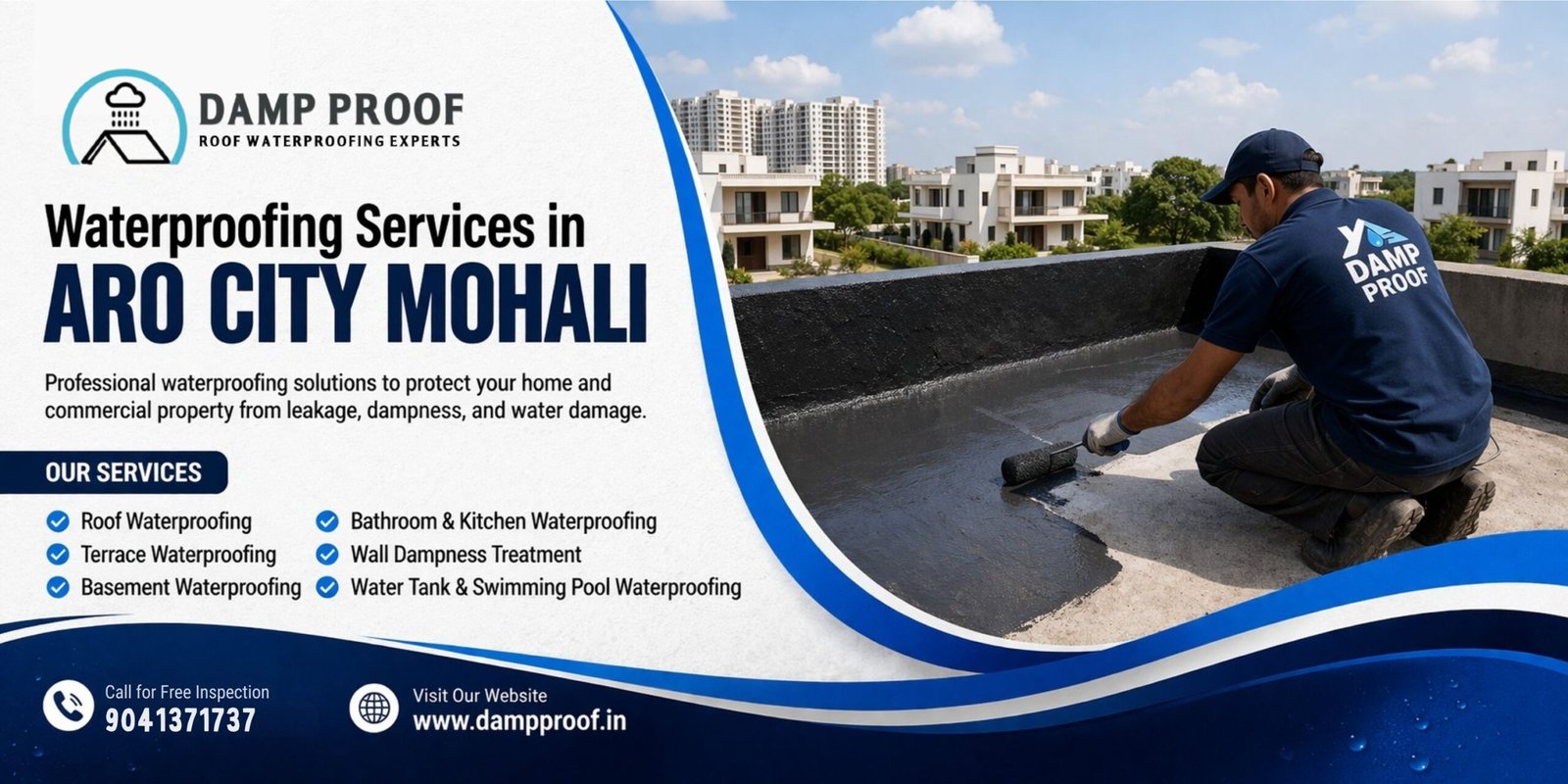 Waterproofing Services in Aro City Mohali